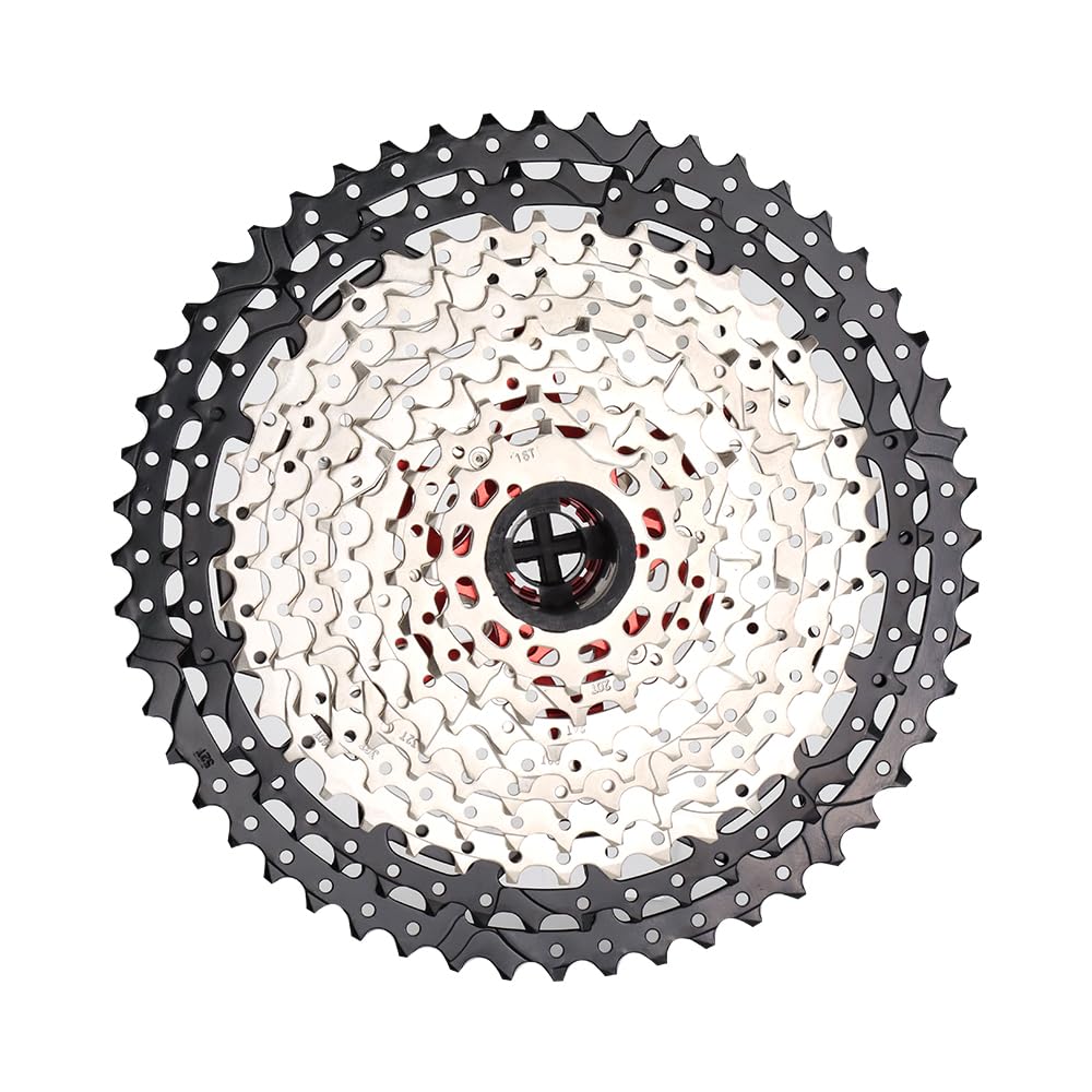 BESNIN Cassetta per bicicletta a 11 velocità o 12 velocità, 11_52T, MTB, 12 velocità per cassetta e 11 velocità, accessorio di ricambio per bici
