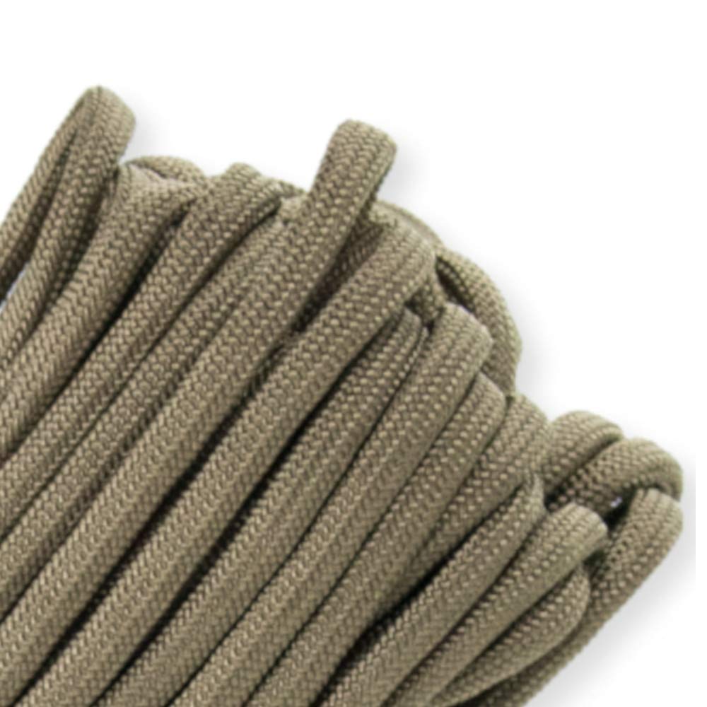 Paracord Planet 550 Type III 7 Strand Paracord – 100% Nylon Core – 550-Pound Tensile Strength - Utility Cord – Tie-Downs, Camping, Crafting, Survival