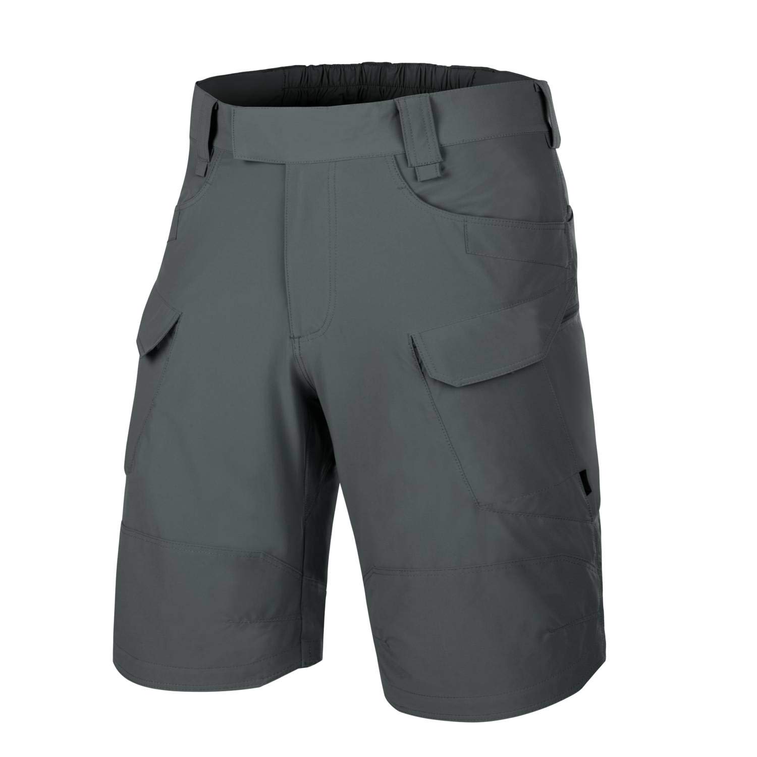 Helikon-Tex Men's Grey (Shadow Grey) Urban/Outdoor Tactical Shorts For - Lightweight Cargo Shorts For Tactical, Military, Police, Hiking, Hunting, Xl