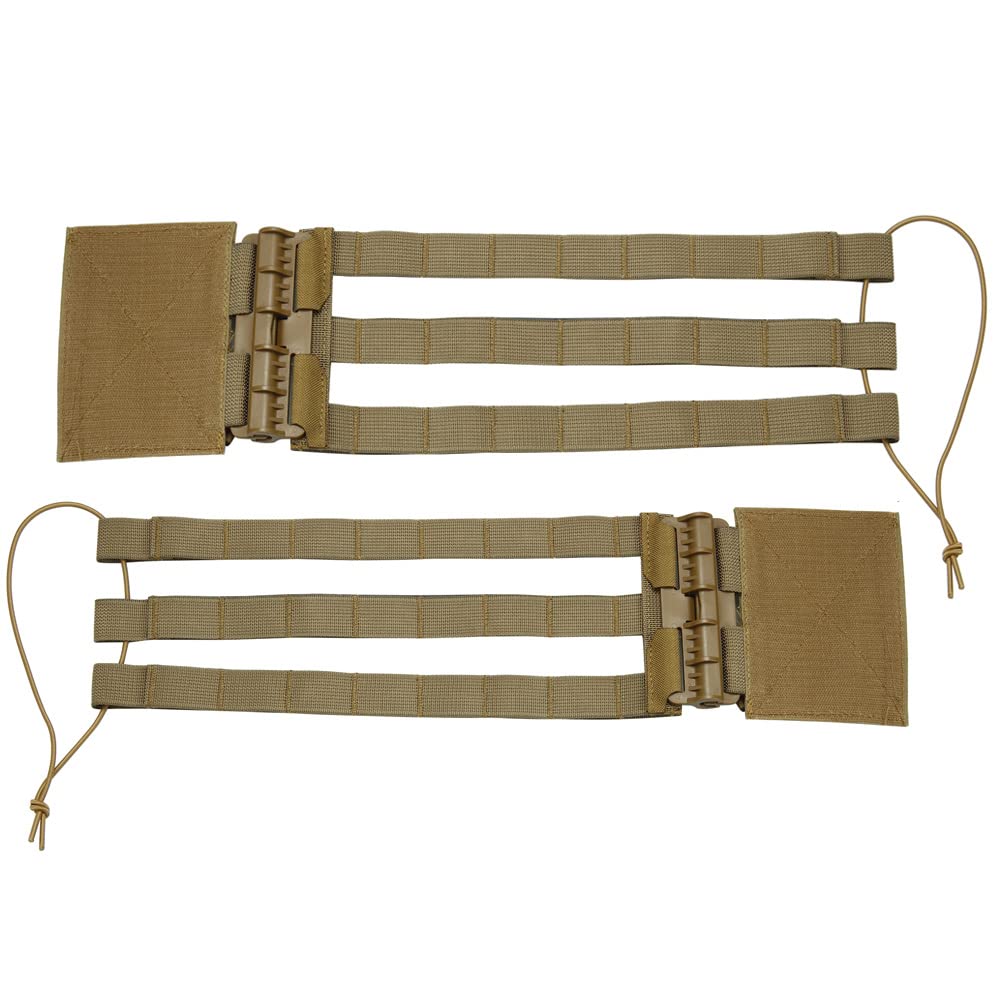 Tactical MOLLE Vest Quick Release Skeletal Mesh Cummerbund Strap Side Belt for JPC XPC NCPC CPC Vest