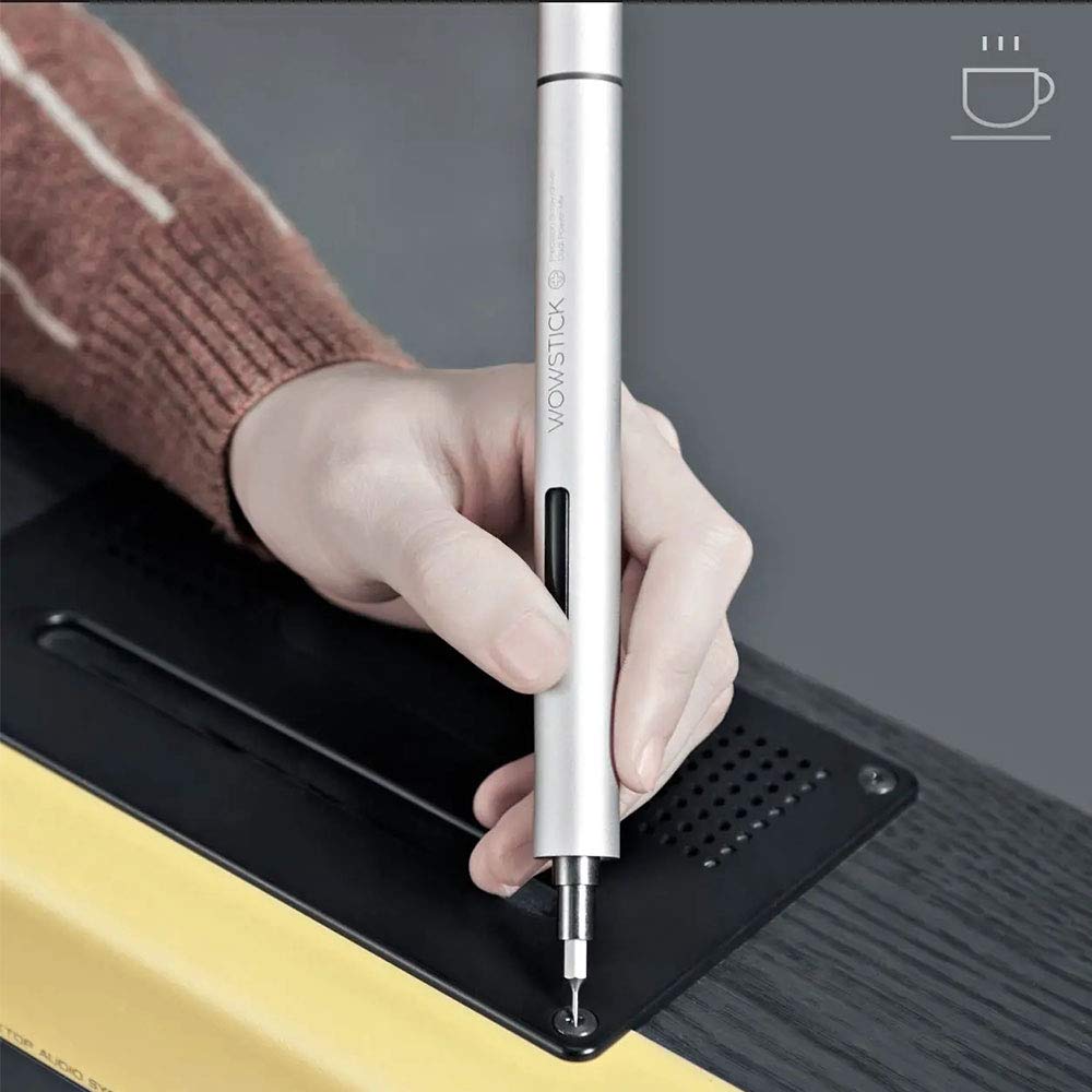 Avvitatore Elettrico,Yulai Wowstick Cacciavite A Batteria, Design Mini Penna Alimentato A Batteria 3N.M Kit Cacciavite A Doppia Modalità Elettrico E Manuale