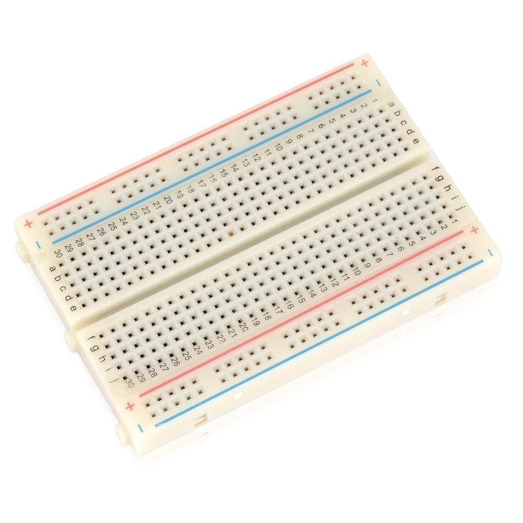 3 Pezzi Breadboard con 400 Punti Basetta Piastra Sperimentale 4 Barre di Alimentazione Senza Saldatura