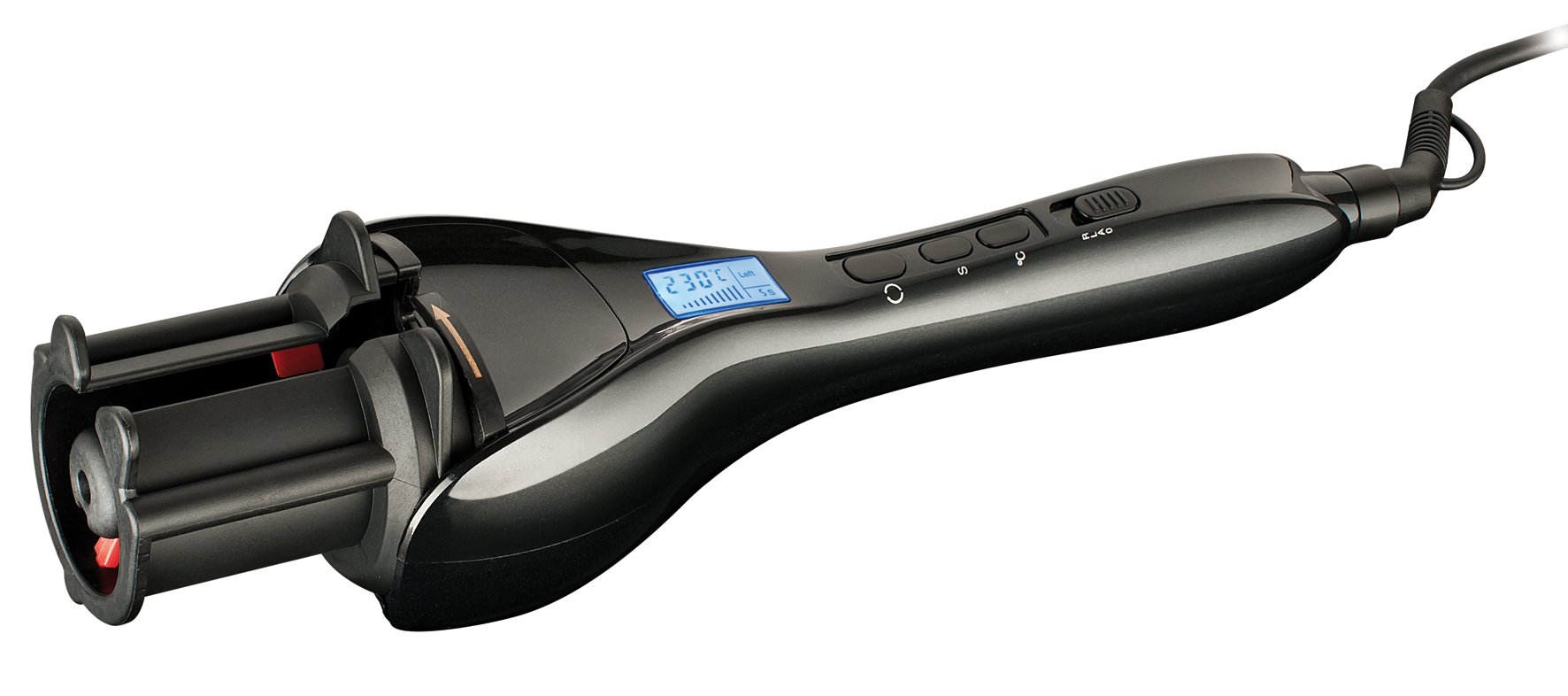 Macom 219 Smart Twist Automatischer Lockenstab, Schwarz