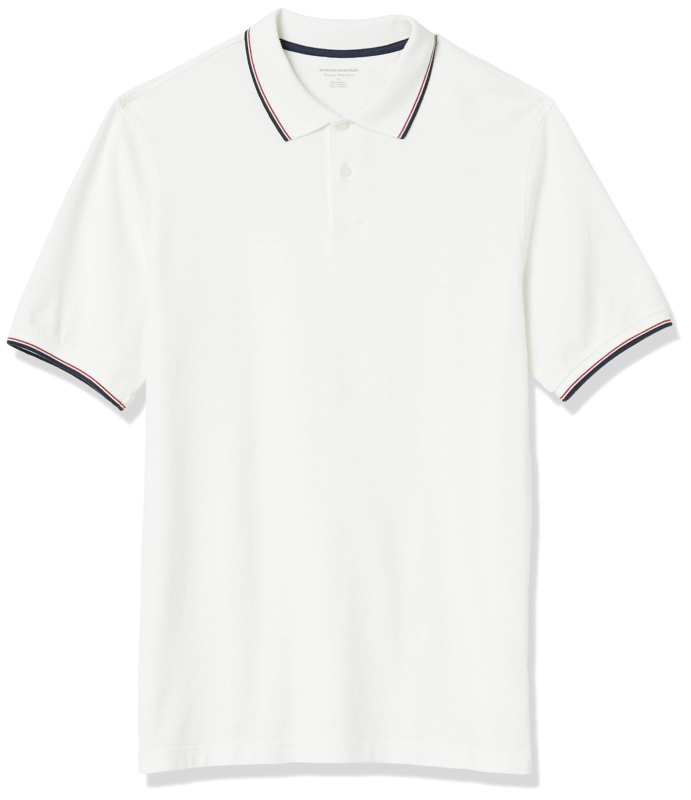 Amazon Essentials Men's Regular-Fit Cotton Pique Polo Shirt
