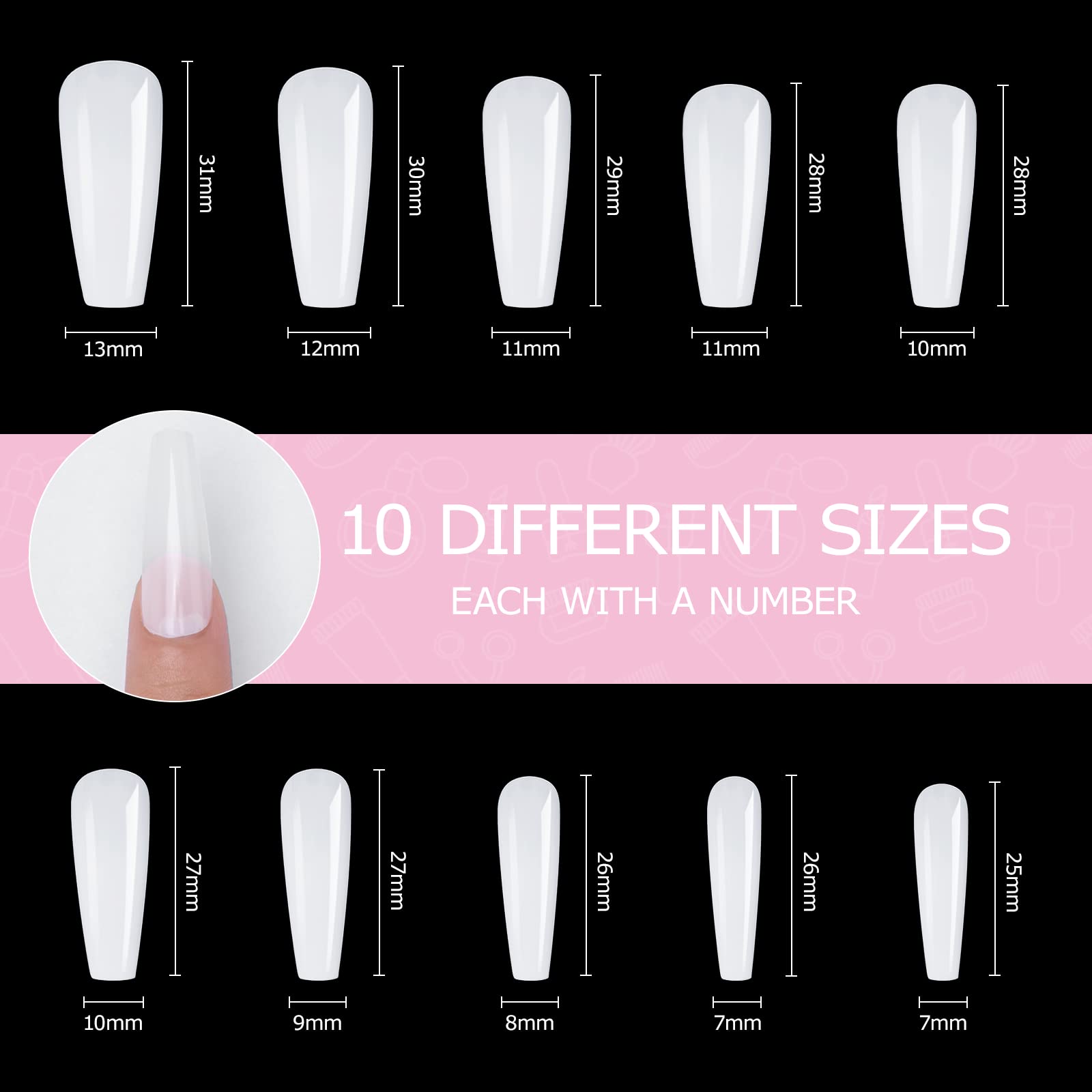 Carehabi Nail Tips - Image 2