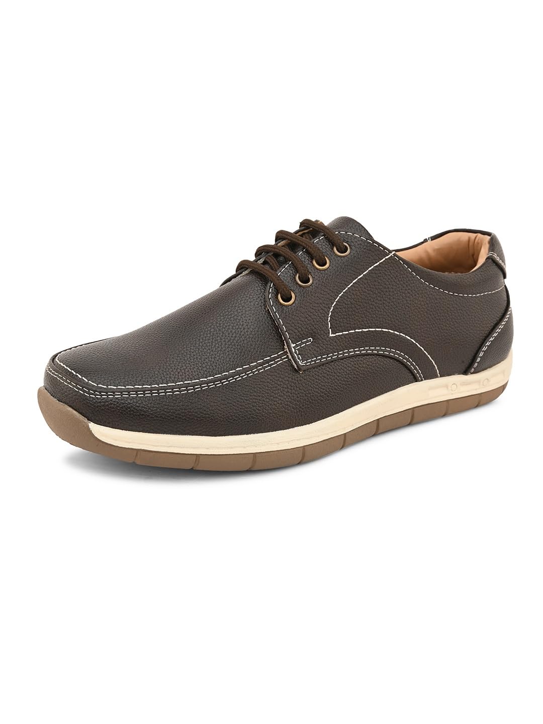 FENTACIA Mens Brown PU Leather Formal Lace Up Shoes - 10 UK (B0CT5WTGBF) Amazon Price History, Amazon Price Tracker