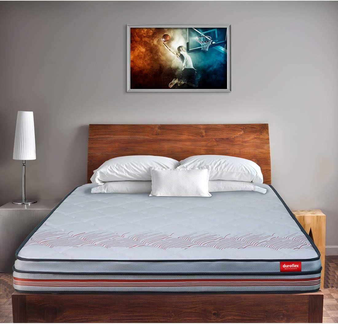 Duroflex Revive - Anti Stress Fabric 6 Inch Single Size Medium Coir Mattress with Pillow Top (78 X 36 X 4 + 2)