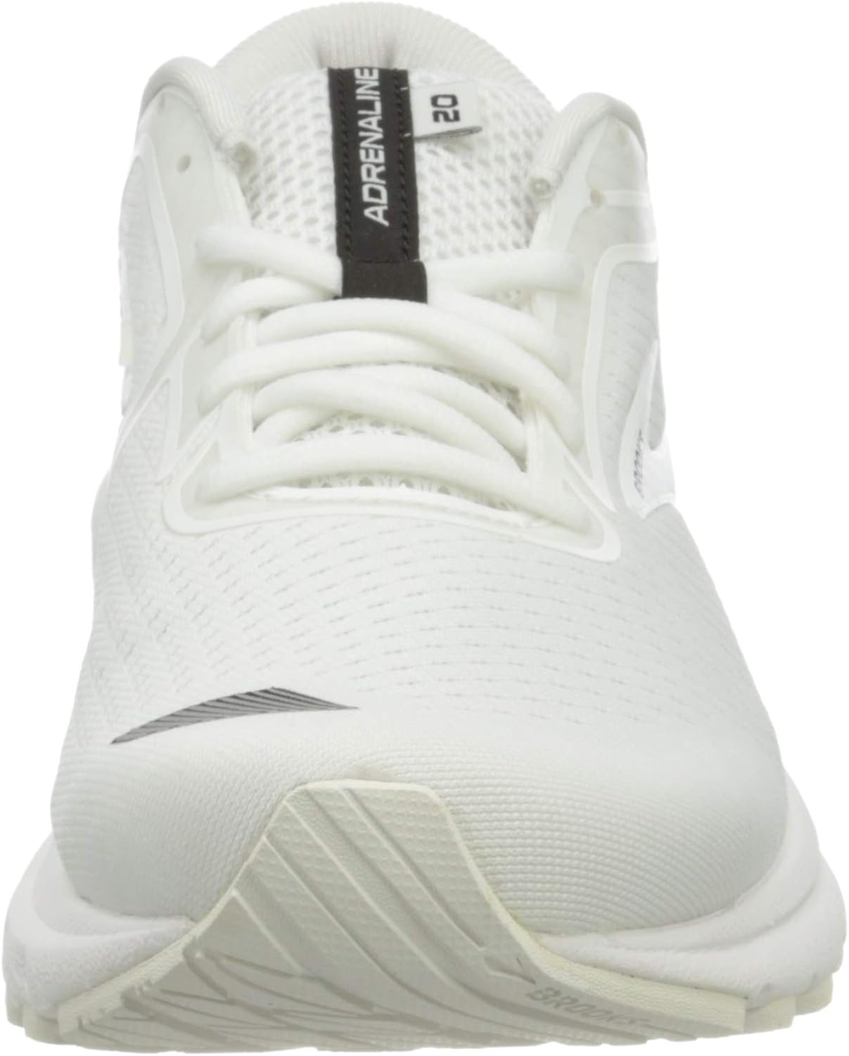 Brooks Men's Adrenaline GTS 20 Supportive Running Shoe 9 White/White/Black
