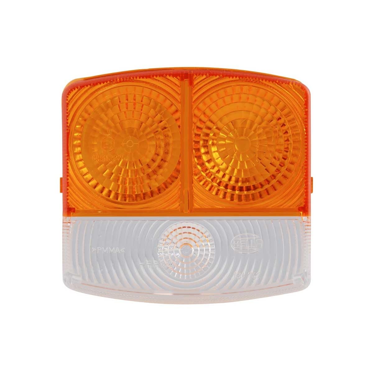 HELLA 1ND 005 700-421 Alogeno-Fendinebbia, Comet 550, 12V, rettangolare, Montaggio, esterno, Lente diffusore cristallina, colore diffusore luce giallo, Dx/Sx