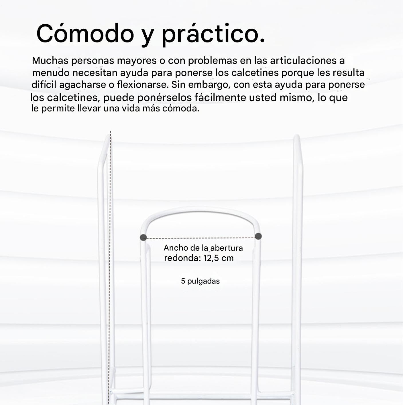 Dispositivo Ayudador Calcetines Para Personas Mayores Herramienta