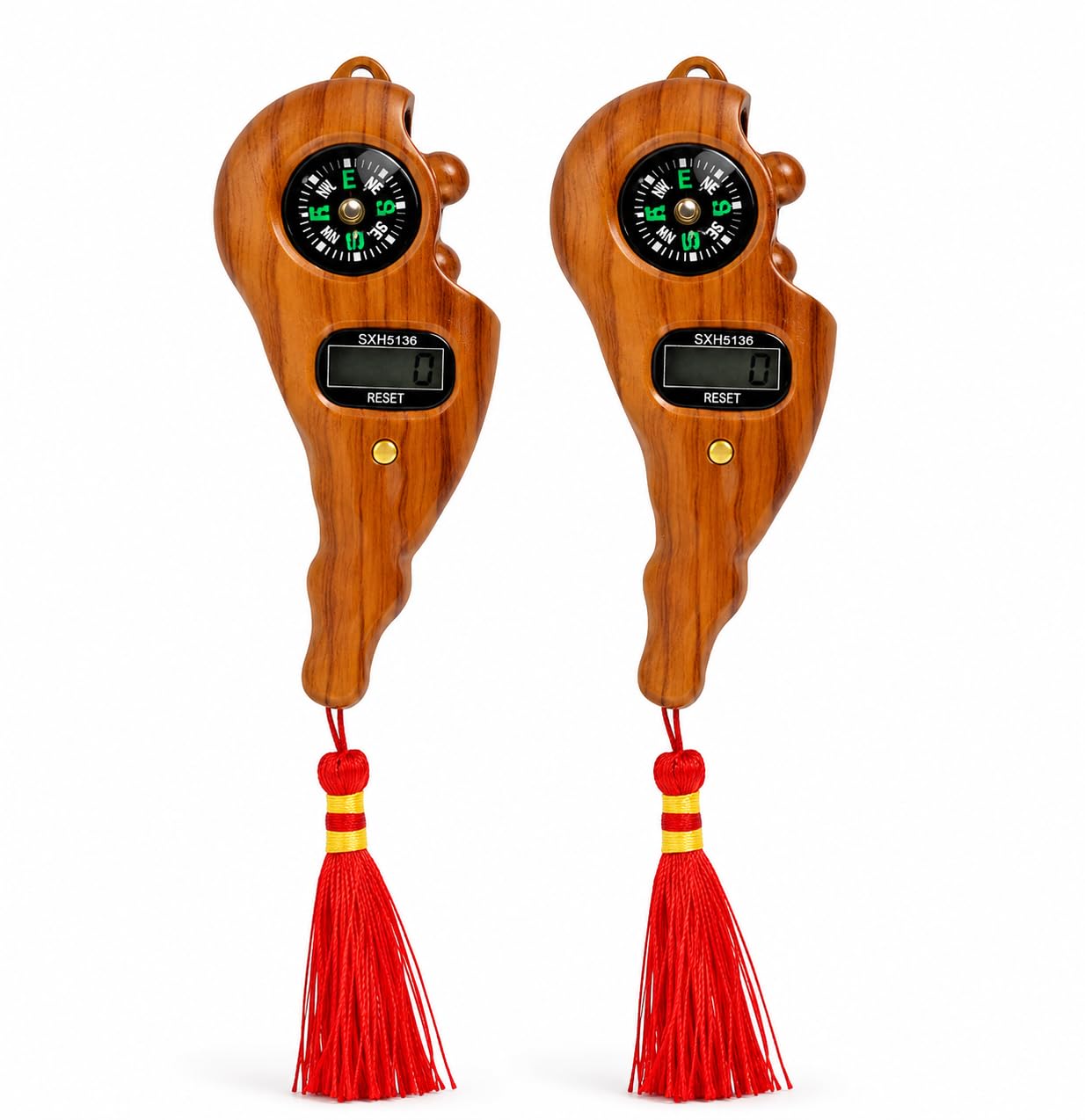 Glowear Digital Mantra Jaap Counting Machine – Naam Jap Counter & Mala Counter Device - Wood Effect Design (Pack of 2), Multicolor-image-18