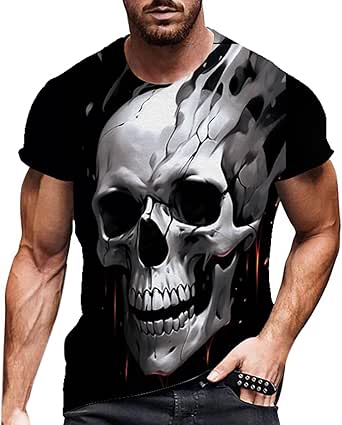 T-Shirt Bambini Stampata 3D - Magliette Estate Con Grafiche Drago, Galassia - Taglie 6-14 Anni - Foto 2