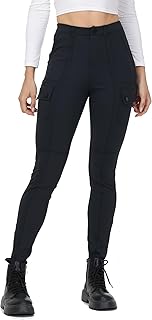 Cargo Athletic Leggings Women Dress Pants Work Gym Yoga Workout Travel Soft Sweatpants High Waisted with Pockets