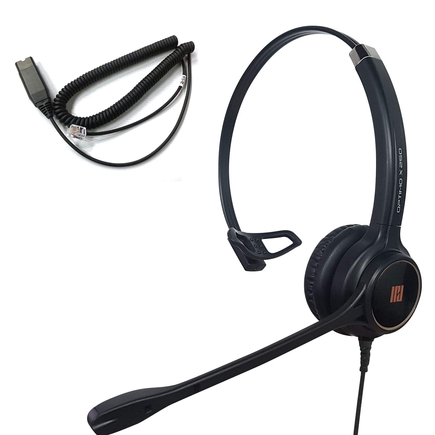Amazon.co.jp: IPD IPH-250 電話ヘッドセット ノイズキャンセリング