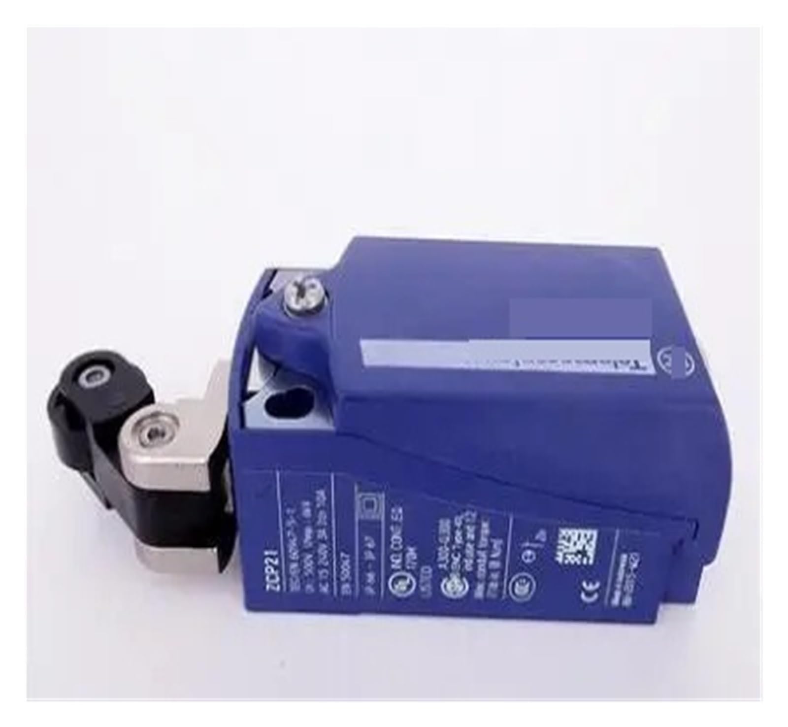 Endschalter, XCKP2121P16 = ZCE21 + ZCP21 + ZCPEP16, Kunststoff-Rollenhebel eingetaucht. Hor - 1 Öffner + 1 Schließer - Schnappverschluss - M16