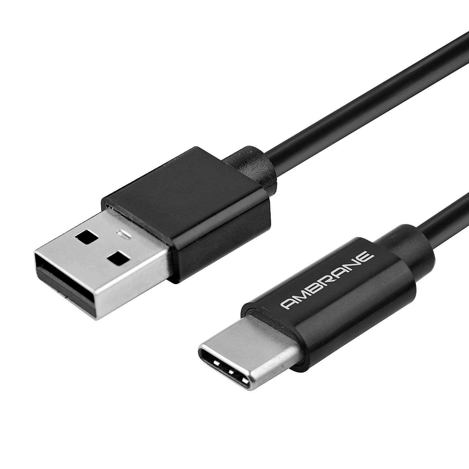 By Ambrane ACT-1 2.4A Type C to USB A Fast Charging Cable for Type C Smart Mobiles (Black) (B07PTB6XQT) Amazon Price History, Amazon Price Tracker