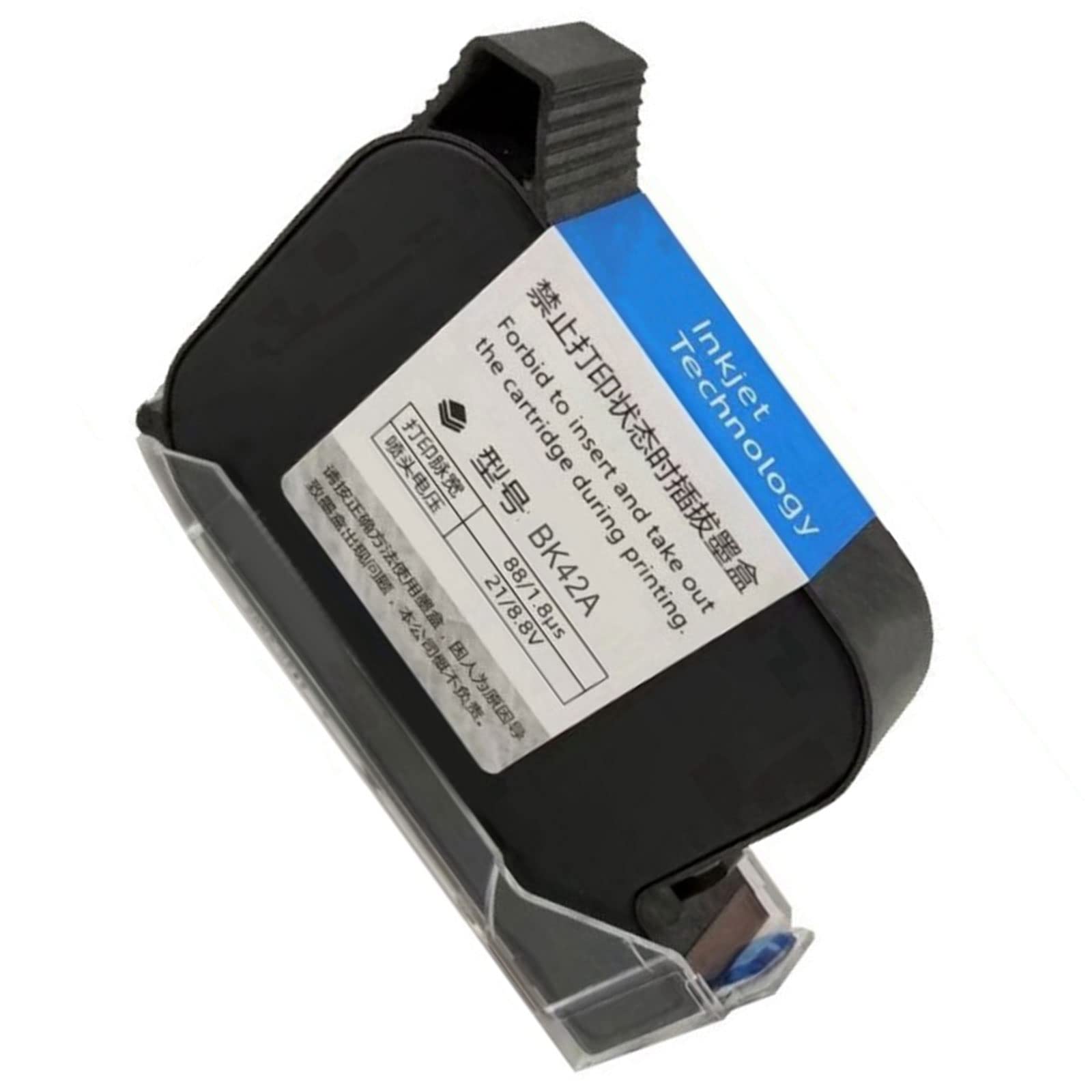 BK42A Cartouche de solvant 12,7 mm à séchage rapide pour imprimantes non cryptées Noir 42 ml