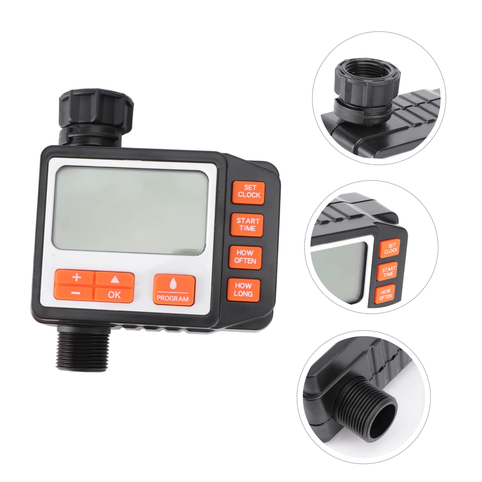 HEMOTON Timer Per Irrigazione Rubinetto e Dispositivo Irrigazione Temporizzato Senza Batteria Per e