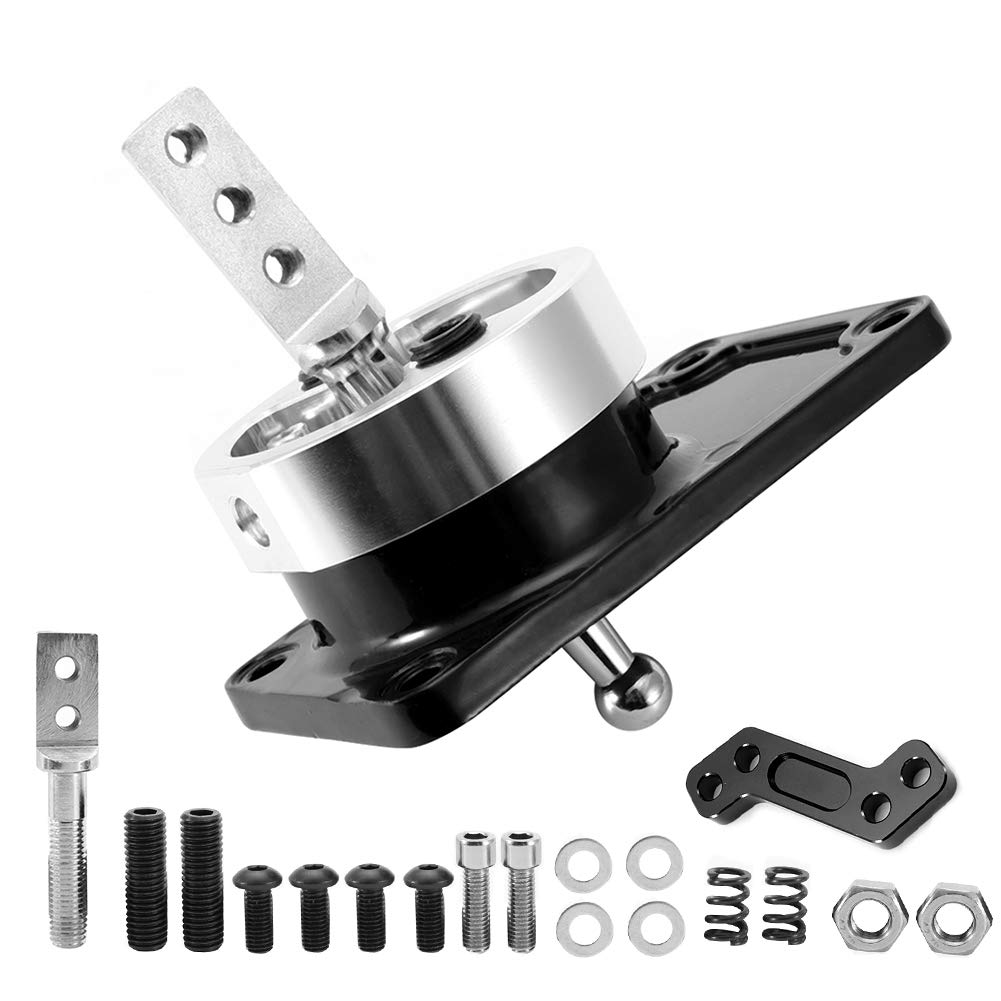 Haofy Sportowa Dźwignia Zmiany Biegów o Krótkim Skoku, Dźwignia Zmiany Biegów ze Stopu Aluminium CNC do Mustanga T5, Ergonomiczna Konstrukcja, Luksusowy Wygląd, Idealna do Wyścigów i Codziennej