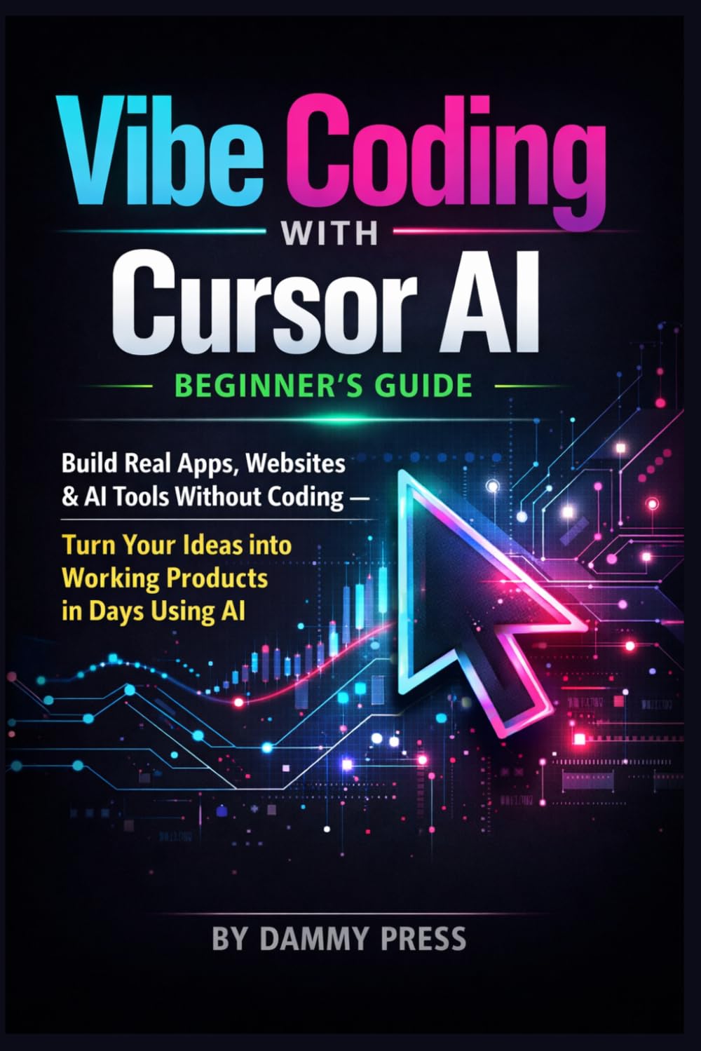 Vibe Coding with Cursor AI beginner’s Guide: Build Real Apps, Websites & AI Tools Without Coding — Turn Your Ideas into Working Products in Days Using AI