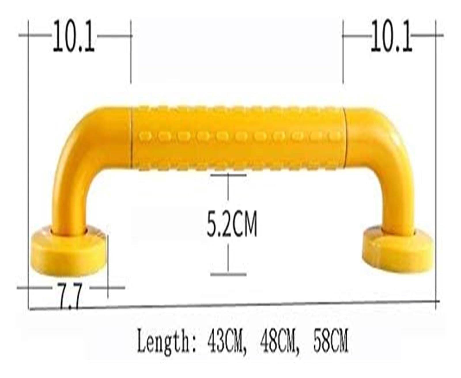 Asideros de baño para bañeras y duchas, Barra de Apoyo, pasamanos de baño para Personas Mayores, asideros de Seguridad, asideros Resistentes a roturas para baño, Inodoro