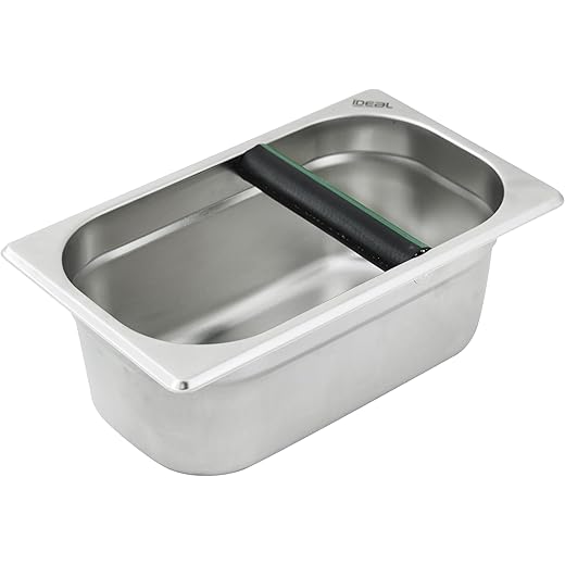 Ideal Stainless Steel Coffee Knock Box (Big)