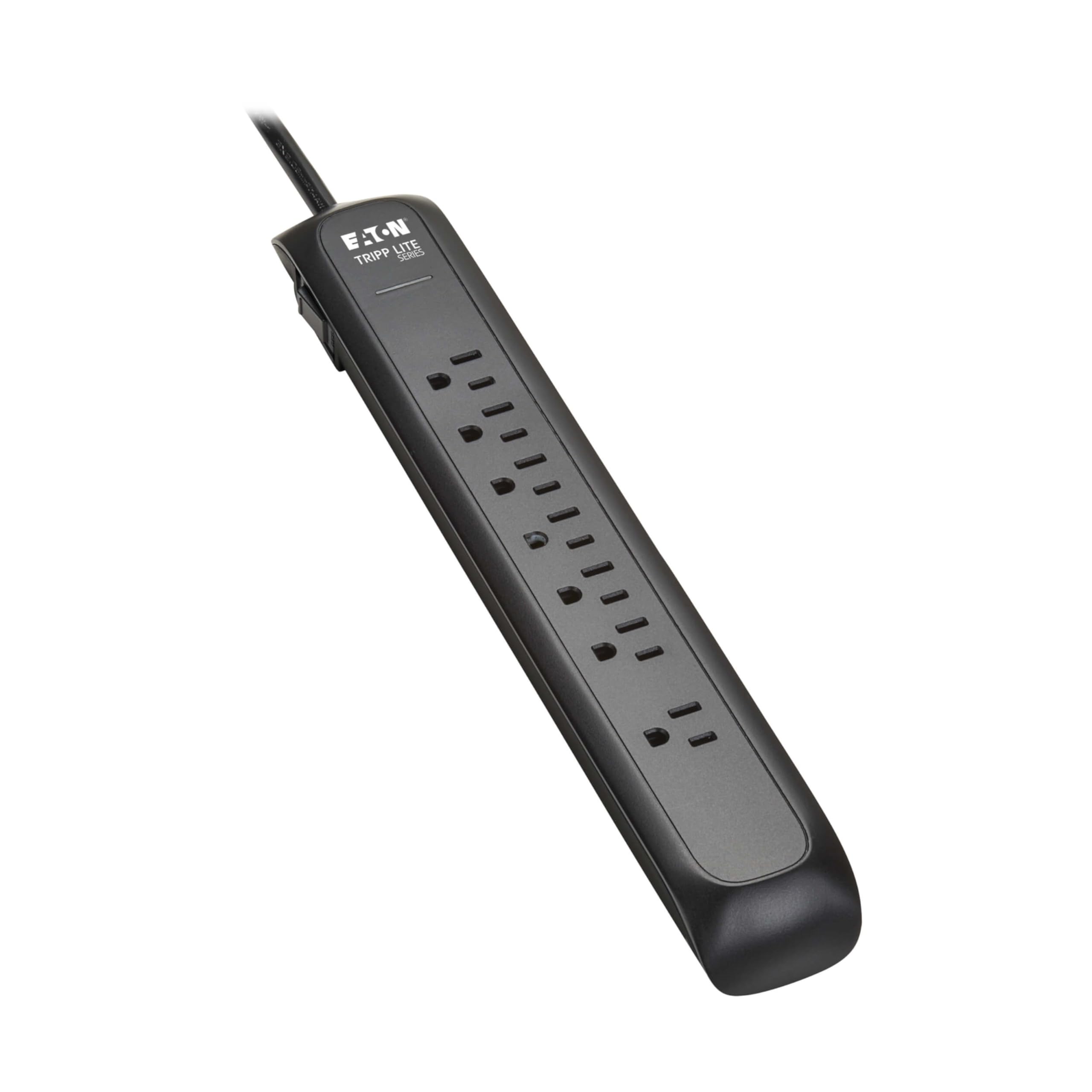 TRIPP LITE SERIES 7-OUTLET SURGE PROTECTOR - 5-15R OUTLETS, 1500 JOULES, 6 FT. (
