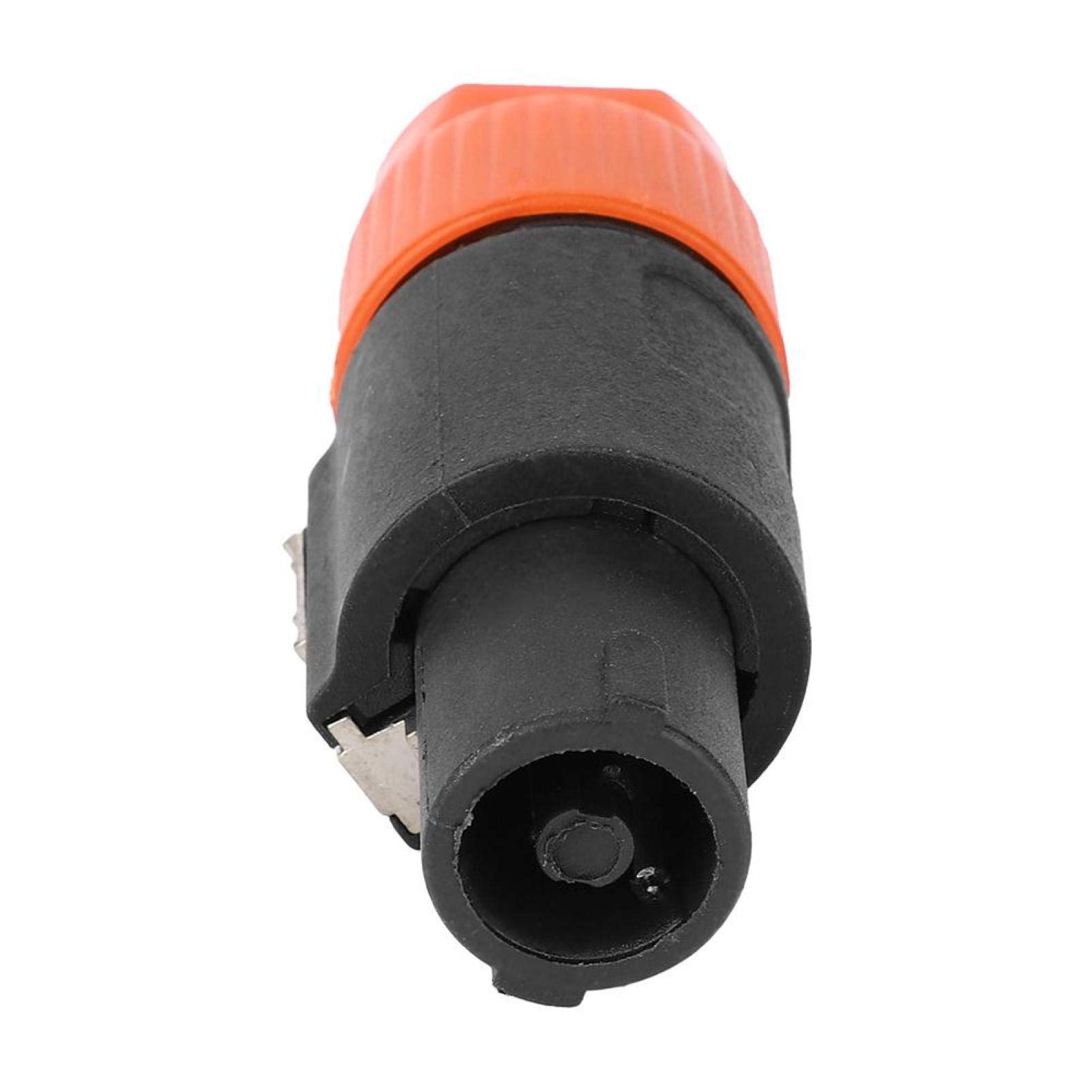 Connettore per Altoparlante Audio C NL4FC da 10 Pezzi Connettore Cavo Speakon a 4 Pin Impermeabile (Blu