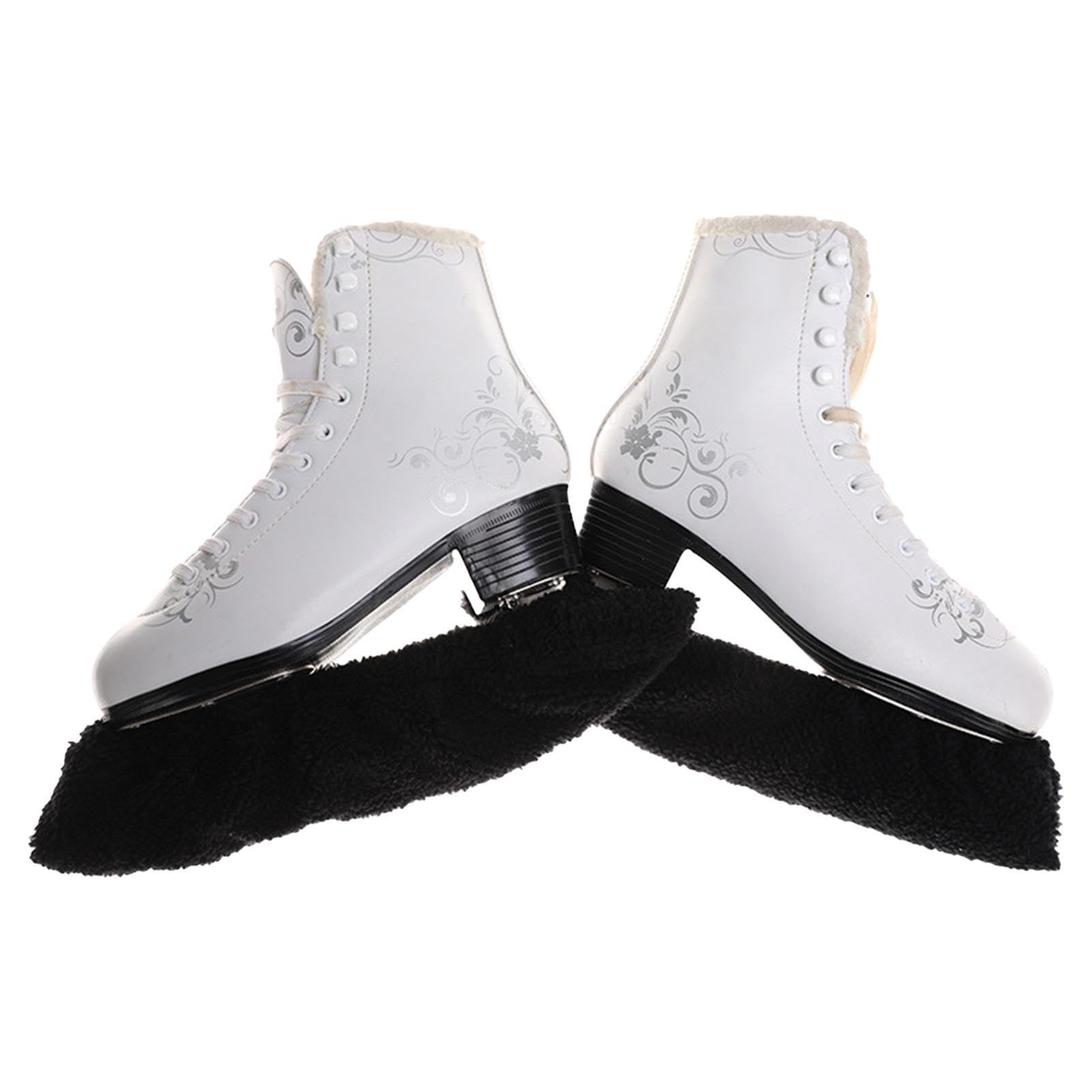 Ice Skate Soakers - Ice Skating Guards Soakers - Skate Guards Skating Soakers Cover Soft Multipurpose And Elastic Fits Figure Skate