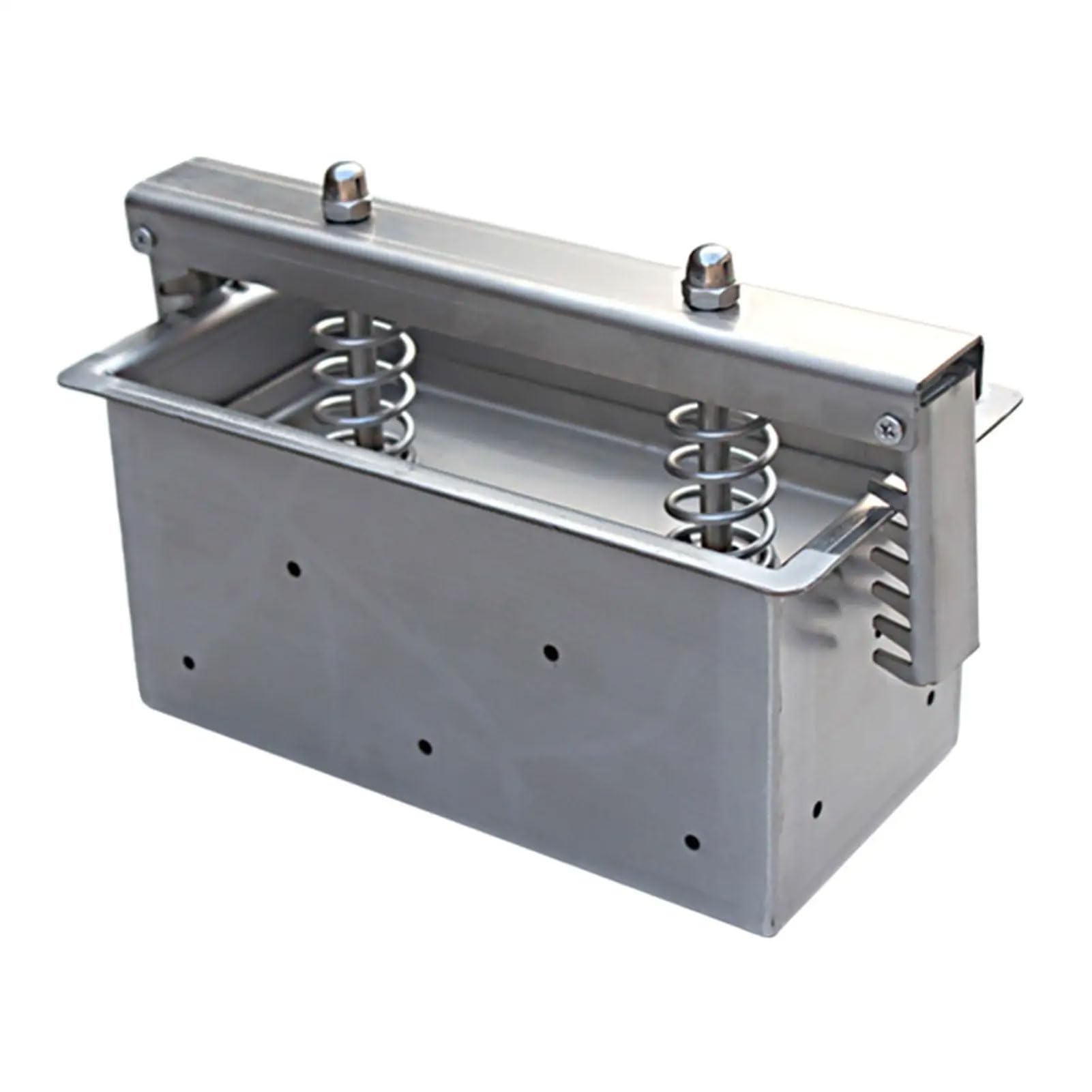 Molde para prensar jamón para fiambres, Molde para prensar fiambres de Acero Inoxidable con Resorte de compresión Doble para Hacer sándwiches caseros,1000g