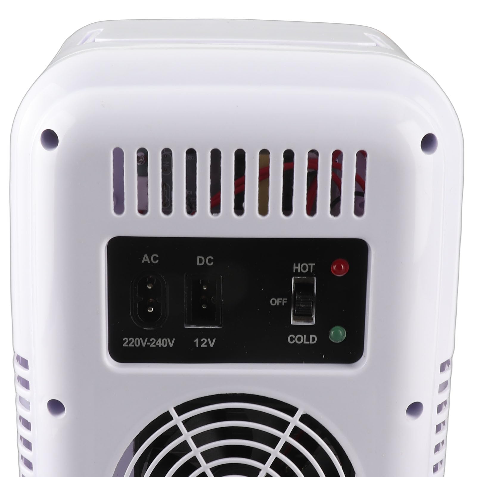 Annadue Pannello Solare Monocristallino 50W DC18V per Frigorifero | Mini frigorifero portatile con scatola batteria, cavo di collegamento, per campeggio, auto, camper, barca, attività