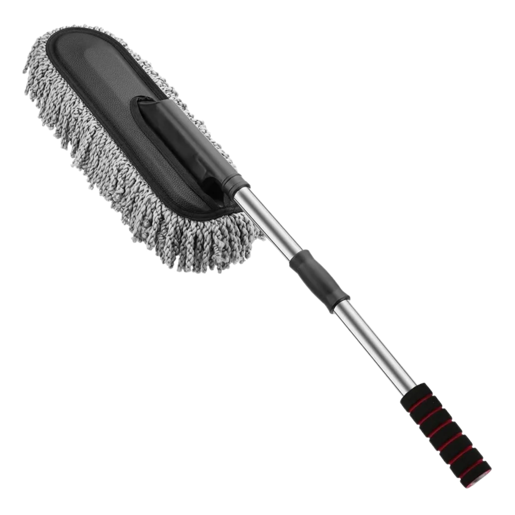Soft Microfiber Car Duster Brush with Extendable Handle Wet & Dry Scratch Free Surface Cleaner Multipurpose Kitchen Accessory for Dusting Cleaning-picture-21
