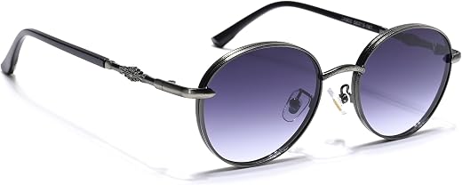 Voyage Round UV Protected Sunglasses for Unisex