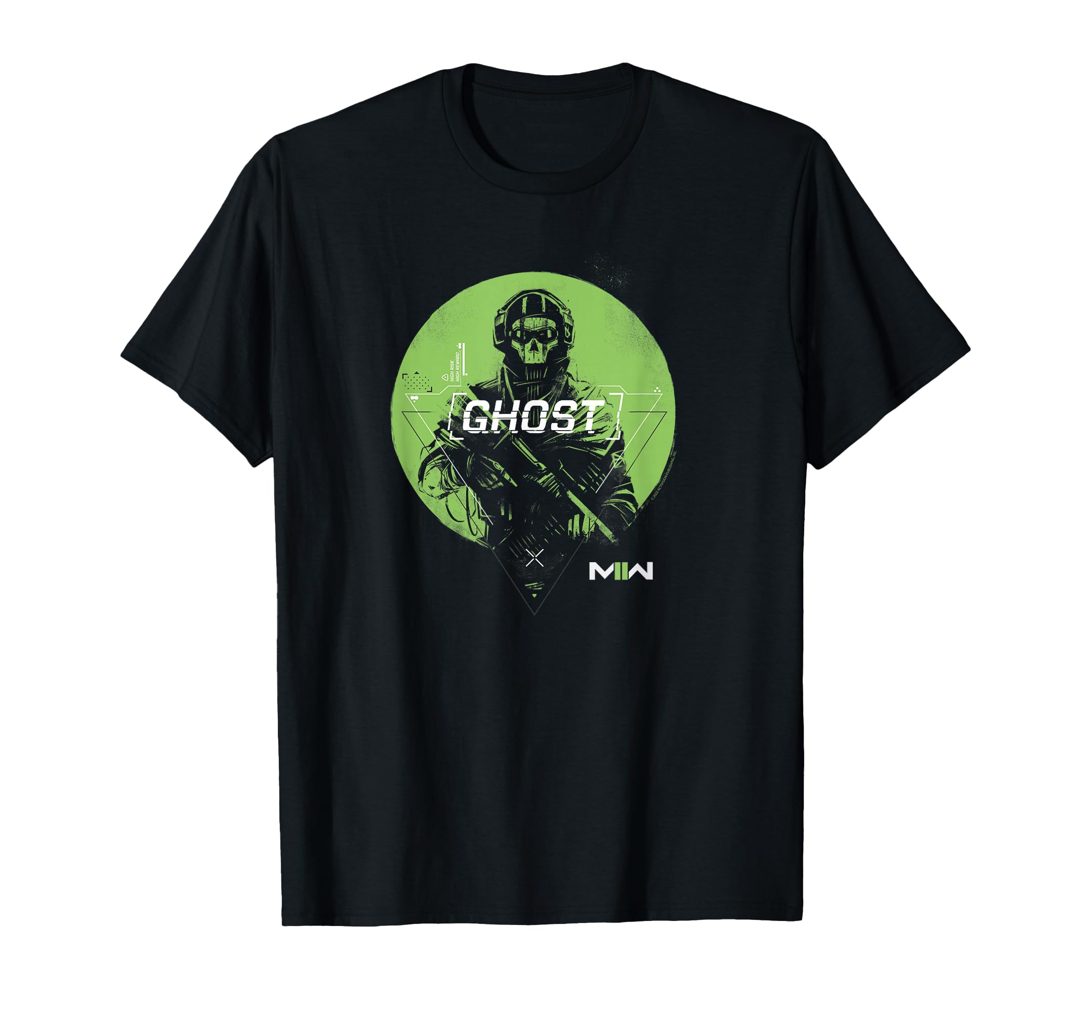 Call of Duty Green Ghost Soldier Video Game T-Shirt