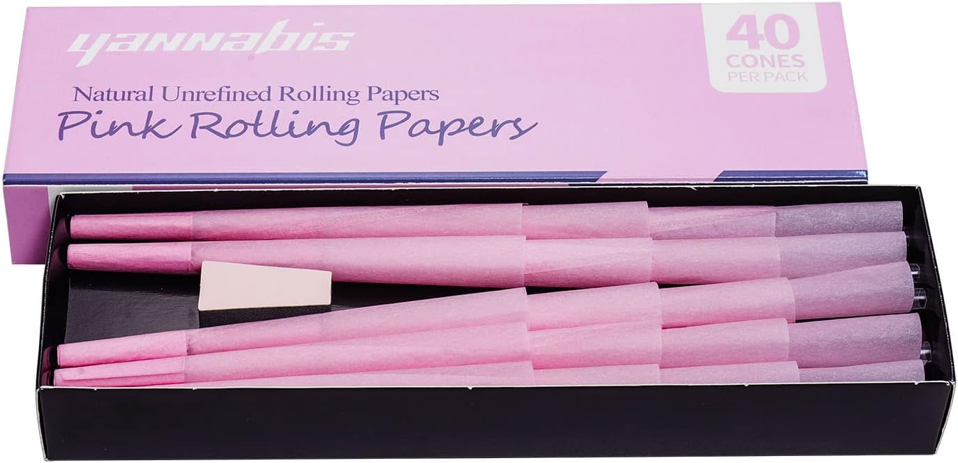 Yannabis Pre Rolled Cones 40 Cones King Size Cones