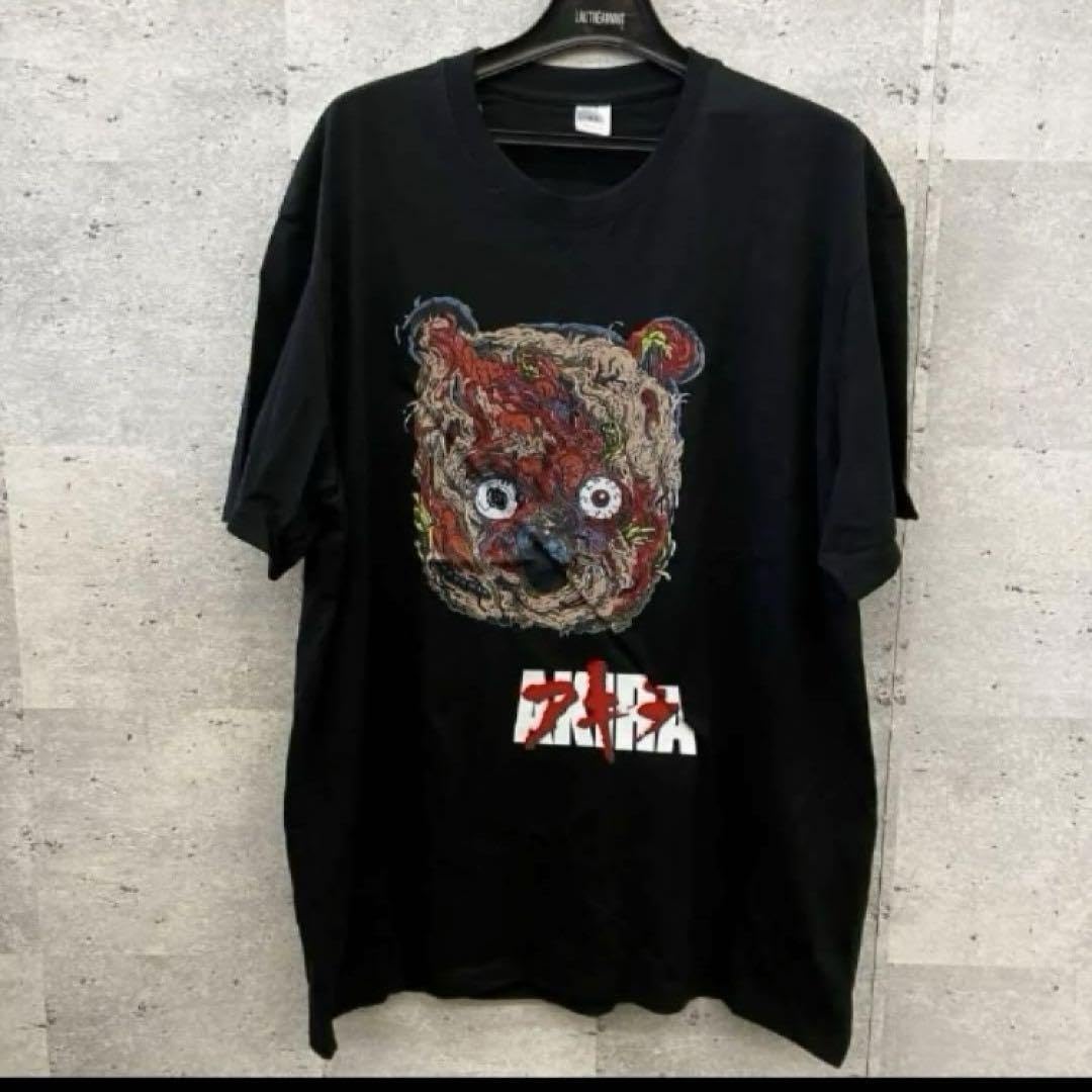 ✨希少✨ AKIRA アキラ Tシャツ 金田鉄雄 大友克洋 ブラック M Amazon.co.jp: AKIRA アキラ 鉄雄 覚醒 クマ Tシャツ 金田 大友