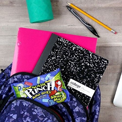 Sour Punch Mini Bites Strawberry Apple Blue Raspberry Flavored Sour Chewy Candy 3.5Oz Bag (12 Count) #TOP6