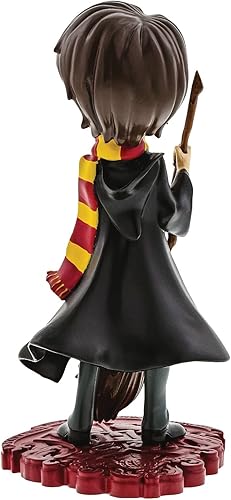 Miniatura 3 de Enesco Wizarding World of Harry Potter Holding Broom - Figura de estilo anime, 5 pulgadas, multicolor