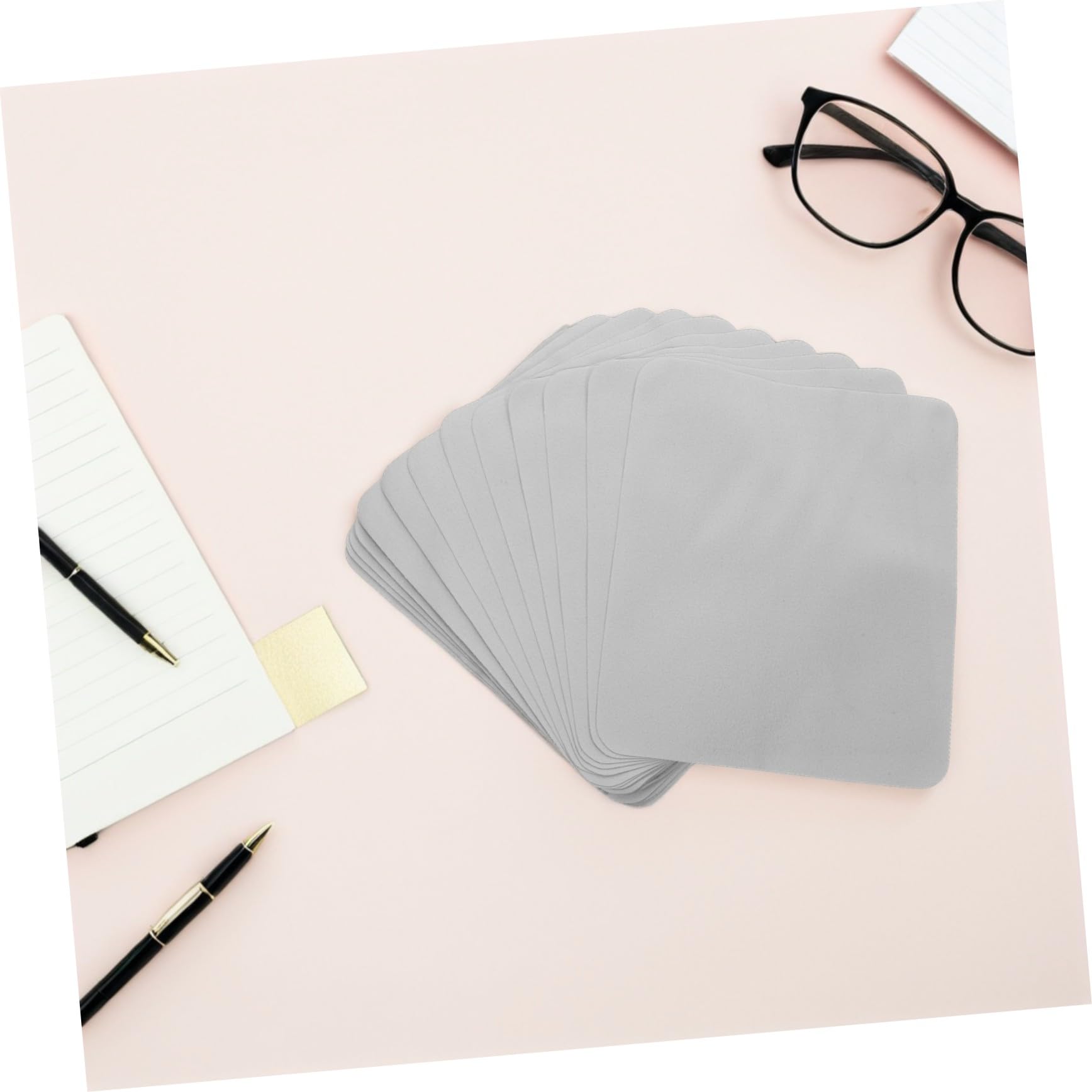 Gatuida 100 Toallitas De Microfibra Para Limpiar Gafas Portátiles Tabletas Etc