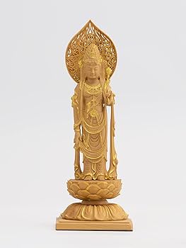 黄金のしょんべん小僧 Amazon.co.jp: 極小仏 聖観音菩薩 13cm（木製：ツゲ 金泥仕上）＿聖