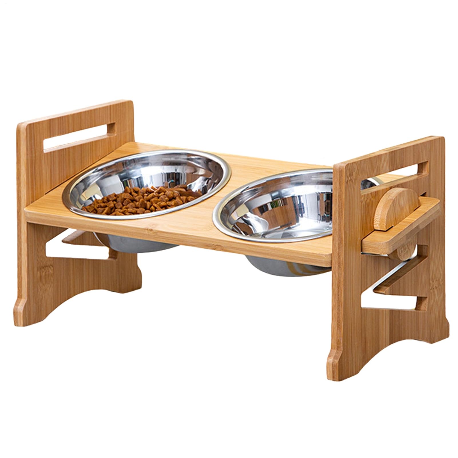 Cuenco Elevado para Perros Platos De Viaje Para Mascotas Para Gatos De Pie