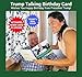 OUR FRIENDLY FOREST Talking Trump Birthday Card with Authentic Voice - Presidential Theme Birthday Greeting for Men & Women (Green)