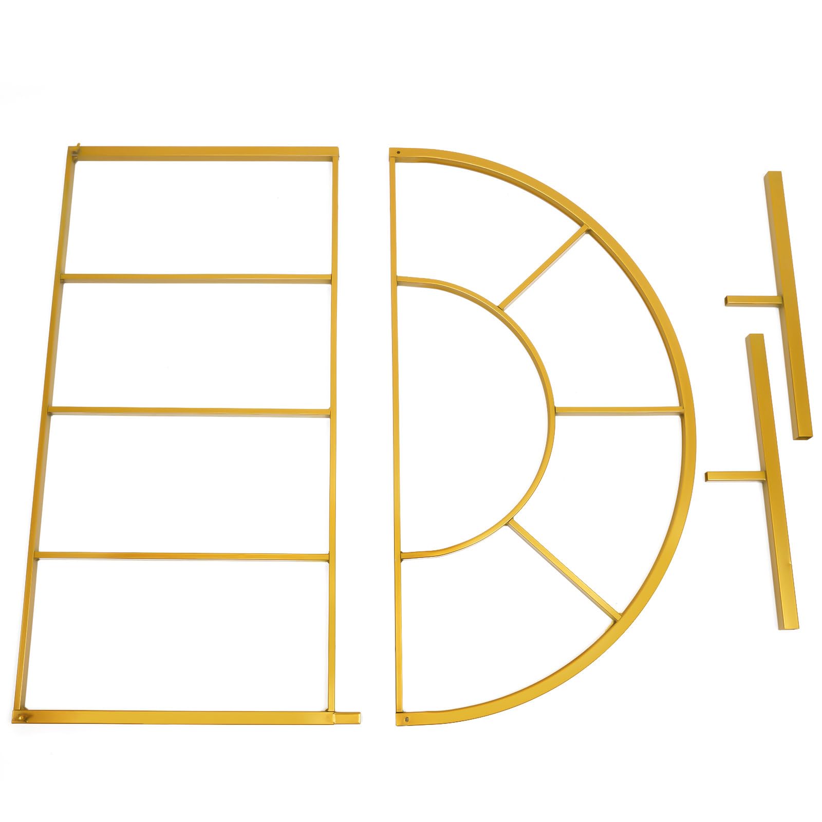 Hochzeit Bogen, Goldener Hochzeitsbogen für Zeremonie, Tür Metall Rahmen, Hintergrund für Hochzeitszeremonie, für Jahrestag, Geburtstag, Party, Brautparty, Dekoration