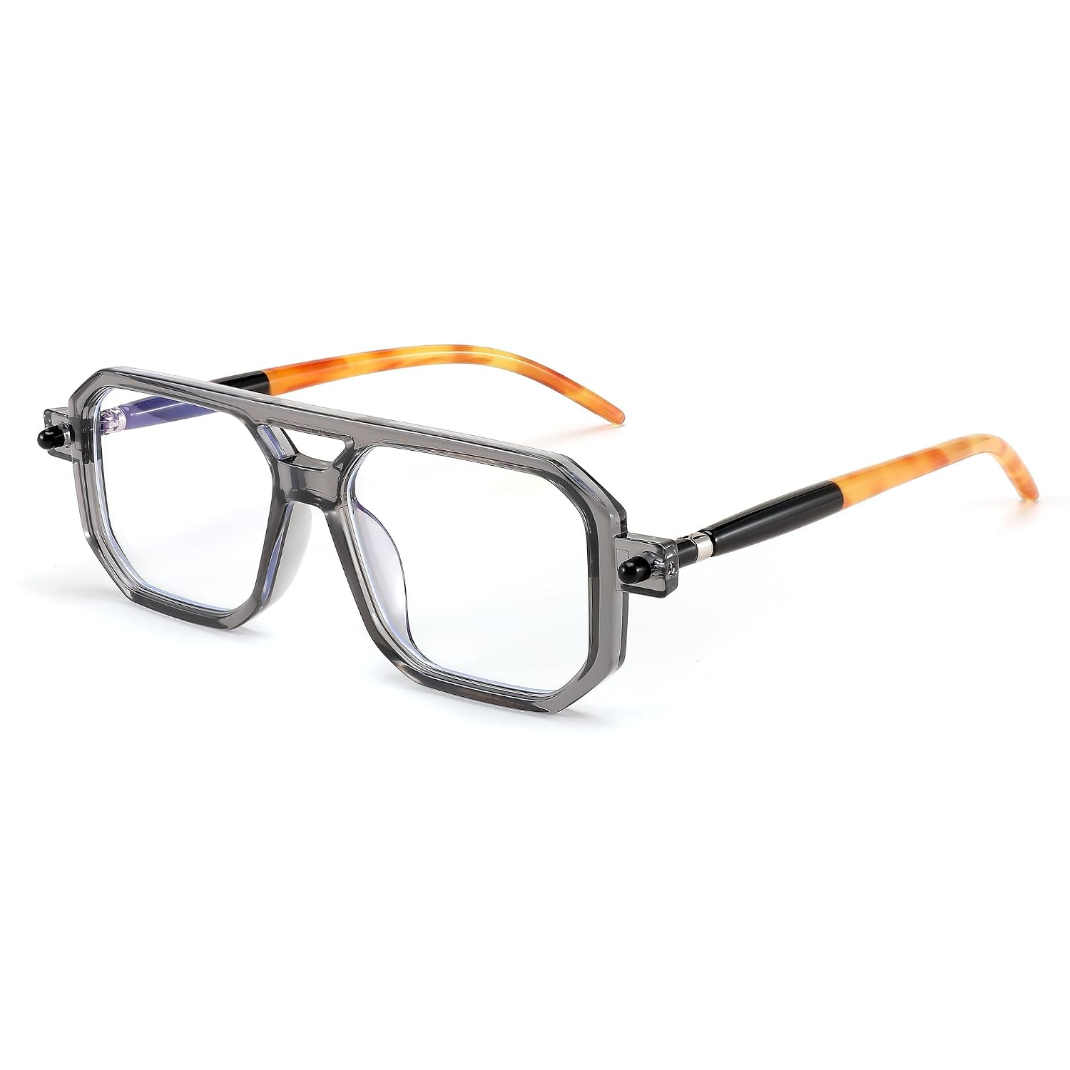 FEISEDY Reading Glasses Vintage Square Blue Light Blocking Glasses Women Men 70s Flat Aviator Glasses B0090 - Review, Price and Buying Guide