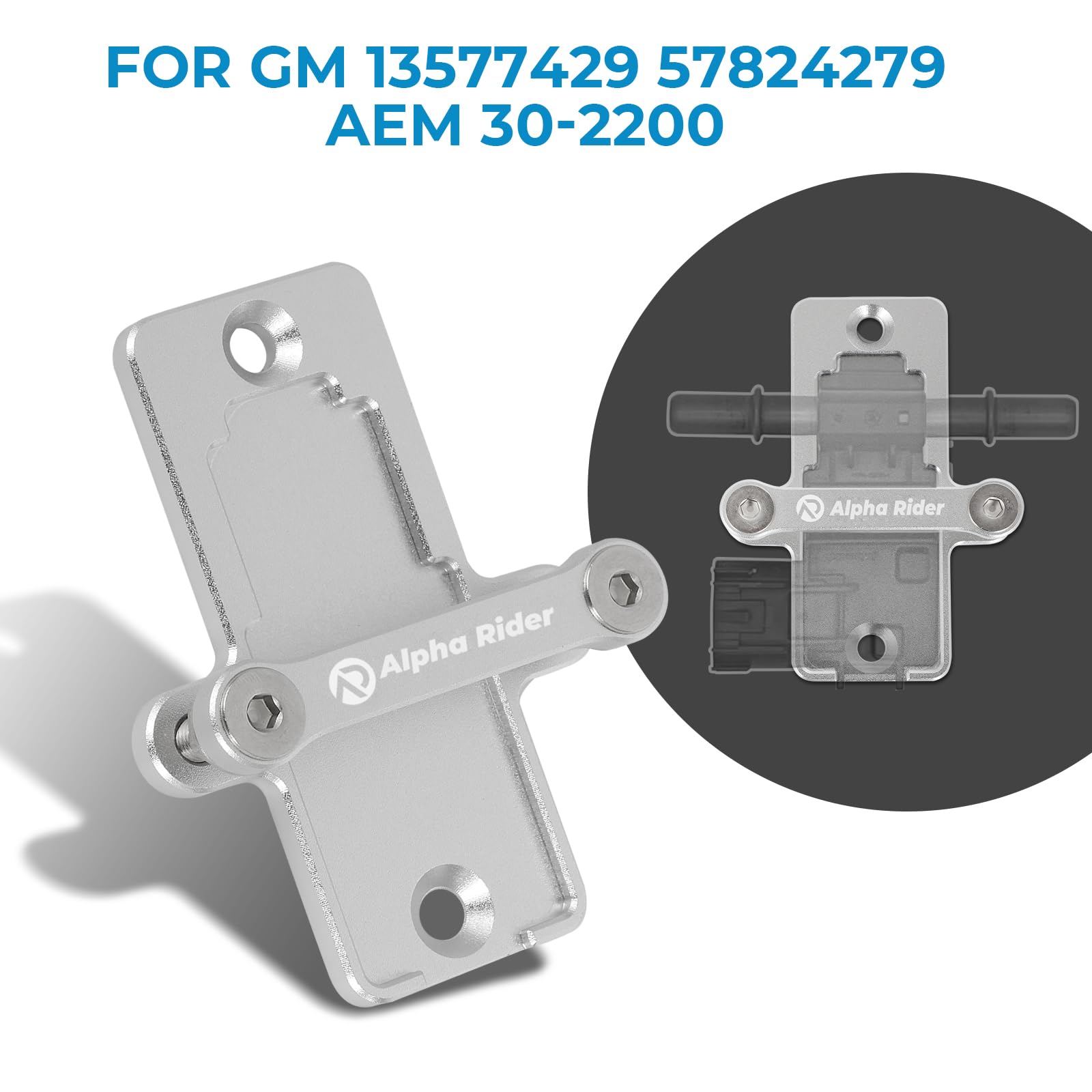 Amazon.com: Motoparty Billet Flex Fuel Sensor Mount/Bracket for GM 