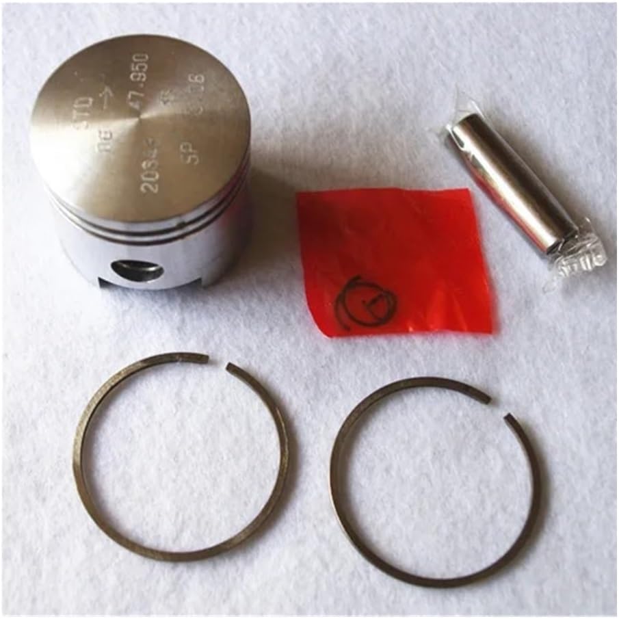 Piston Kit 48mm Fit for S 423 Engine Sprayer Mist-Duster Cylinder Ring Pin Clips Assembly Replacement