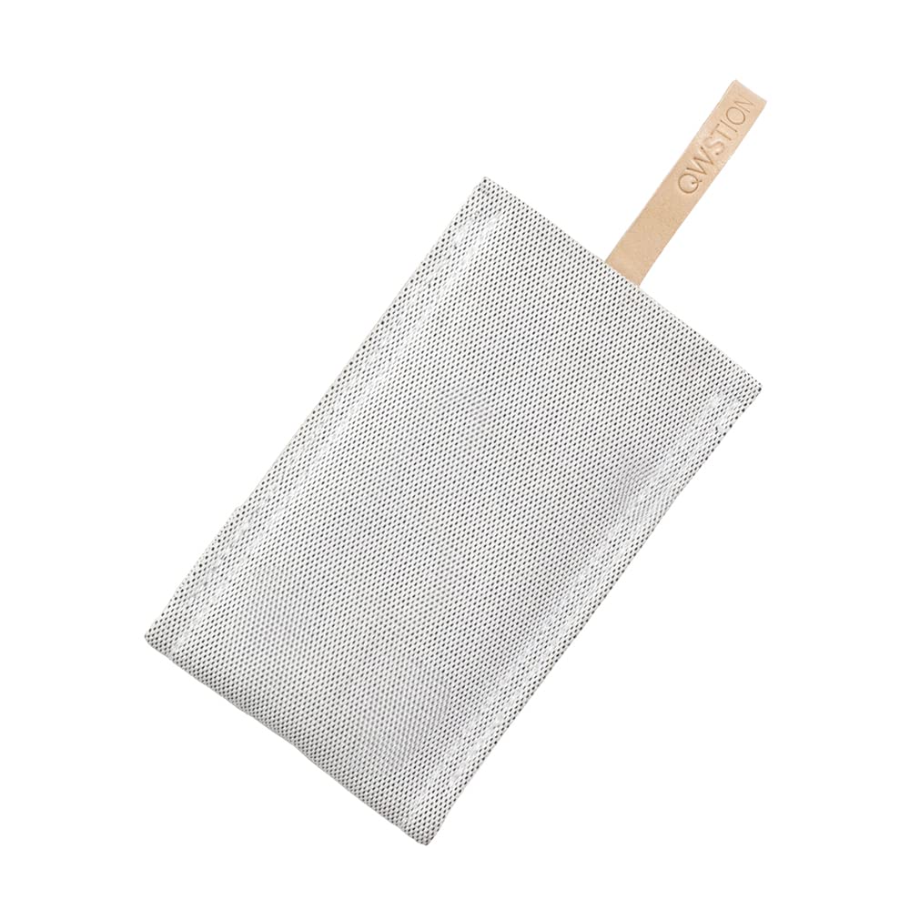 Punkt.MP02 Case with Banana-Based Fabric, Made by QWSTION with Bananatex ®, Swiss-Made MP02 4G Mobile Phone – Gravel Grey