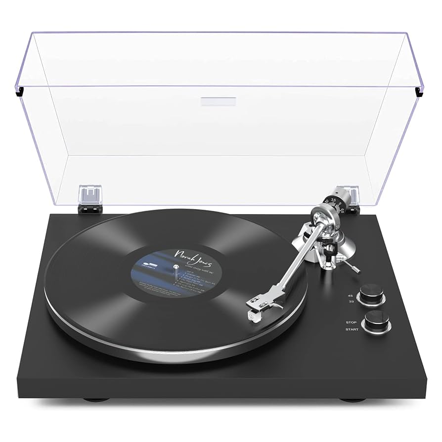 Amazon.com: Belt-Drive Turntable with Wireless Output, 33/45