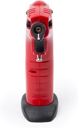 Miniatura 3 de Fox Run Mini linterna de butano Crème Brûlée, 3.75 x 1.75 x 5.5 pulgadas, rojo