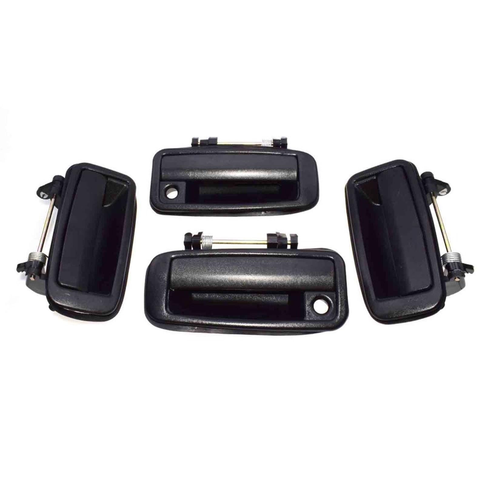 POQWERIQ Car Outside Door Handle Front Rear Left Right 69210-12110 69220-12110 for Toyota for Corolla 1988 1989 1990 1991 1992